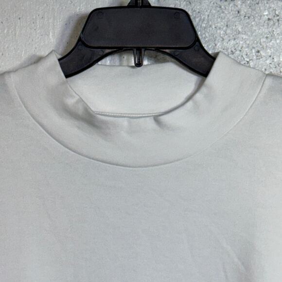 Mode of One Men's Long-Sleeve Oversized-Fit T-Shirt, White XL - Picture 5 of 7